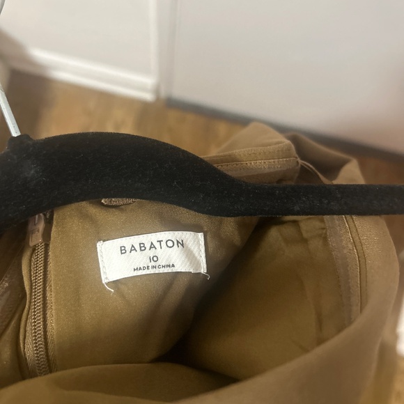 Aritzia Babaton Element Dress Cello Brown - Picture 3 of 5